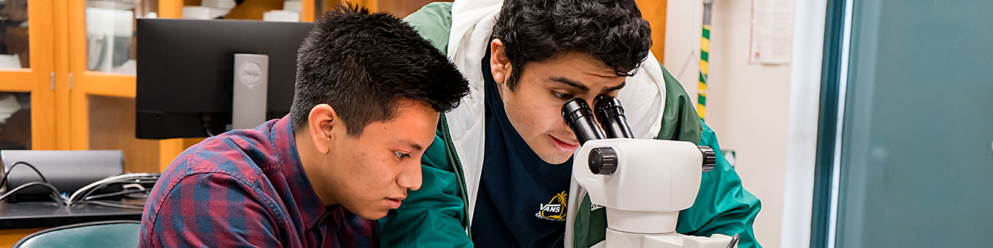 Students in lab